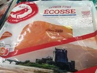 Mängden socker i saumon fumé Ecosse fumé au bois de hêtre – salage traditionnel