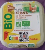 Mängden socker i BIO*OEUFS PLEIN AIRSOLIDAIRES pour soutenir nos producteurs*issus de l'agriculture biologiqueLogo ABLogo Européen (feuille étoilée) / Agriculture France ou FR- BIO-10Logo AB* Conformément au mode de p