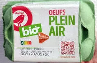 Mängden socker i BIO*OEUFS PLEIN AIRSOLIDAIRES pour soutenir nos producteurs*issus de l'agriculture biologiqueLogo ABLogo Européen (feuille étoilée) / Agriculture France ou FR- BIO-10Logo AB* Conformément au mode de