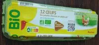 Mängden socker i BIO*OEUFS PLEIN AIRSOLIDAIRES pour soutenir nos producteurs*issus de l'agriculture biologiqueLogo ABLogo Européen (feuille étoilée) / Agriculture France ou FR- BIO-10Logo AB* Conformément au mode de