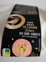 Mängden socker i Foie gras de canard entier du Sud-Ouest cuit au torchon