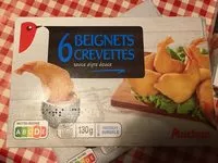 Mängden socker i 6 beignets de crevettes sauce aigre-douce