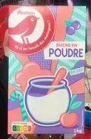 Mängden socker i Auchan sucre blanc poudre bec verseur 1kg