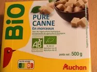 Mängden socker i Pure canne en morceaux biologique