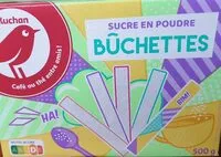 Mängden socker i Sucre poudre blanc fin en buchettes