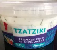 Mängden socker i TzatzikiFromage frais et concombre