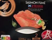 Mängden socker i saumon fumé d'Ecosse - salage traditionnel au sel sec- fumé au bois de hêtre – Label Rouge