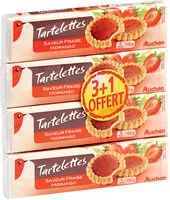 Mängden socker i Tartelettes fraise