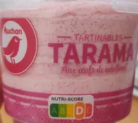 Mängden socker i Tarama aux oeufs de cabillaud