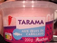 Mängden socker i Tarama aux oeufs de cabillaud