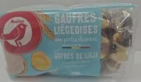 Mängden socker i Gaufres liégeoises aux perles de sucre