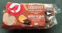 Mängden socker i Gaufre Liégeoise chocolat