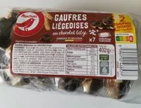 Mängden socker i Gaufre Liégeoise chocolat