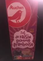 Mängden socker i Jus raisin pomme framboise partiellement à base de concentrés