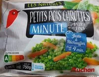 Mängden socker i Petit pois carottes extra fins minute
