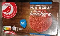 Mängden socker i STEAKS HACHES PUR BOEUF Facon bouchère 5% de Matières grasses