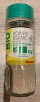 Mängden socker i Poivre blanc moulu issu de l'agriculture biologique