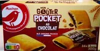 Mängden socker i Mon goûter pocket au chocolat