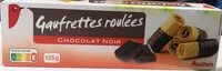 Mängden socker i Gaufrettes roulées chocolat noir