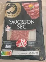 Mängden socker i Saucisson sec supérieur label rouge