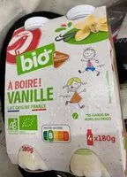 Mängden socker i Yaourt à boire vanille BIO