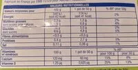Mängden socker i FROM' FRAIS FRUITS SANS arômes artificiels colorants artificiels