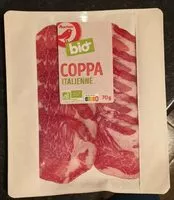 Mängden socker i AUCHAN BIO COPPA ITALIENNE 70g