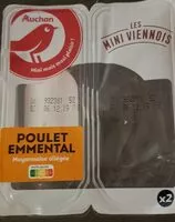 Mängden socker i Mini viennois poulet emmental mayonnaise allégée*