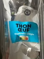 Mängden socker i Mini viennois thon œuf mayonnaise allégée