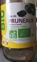 Mängden socker i Jus de Pruneau issu de l'agriculture biologique