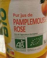Mängden socker i pur jus de pamplemousse rose issu de l'agriculture biologique*Sans sucres ajoutés * Comme tous les jus de fruits. Contient les sucres naturellement présents dans les fruits.