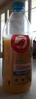 Mängden socker i 100 % Pur jus Pressé - orange - sans pulpe