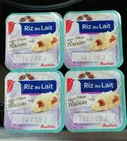 Mängden socker i Ri au lait saveur rhum raisin