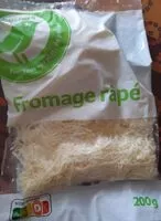 Mängden socker i Fromage râpé