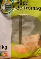 Mängden socker i Fromage râpé