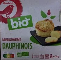 Mängden socker i Mini gratins dauphinois BIO