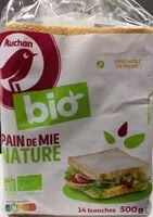 Mängden socker i Pain sandwich nature biologique 500g