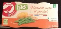 Mängden socker i Haricot vert et poulet