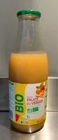 Mängden socker i Bio - 100% Pur jus Fruits du verger