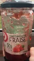 Mängden socker i Confiture extra fraise