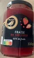 Mängden socker i Fraises du Sud Ouest