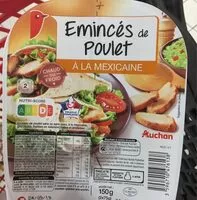 Mängden socker i Emincés de poulet à la mexicaine