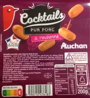 Mängden socker i Cocktails à l'indienne pur porc