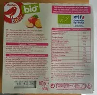 Mängden socker i Purée de pommes ananas