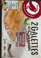 Mängden socker i Galette emmental jambon