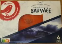 Mängden socker i Saumon rouge du Pacifique fumé au bois de hêtre - sauvage - MSC