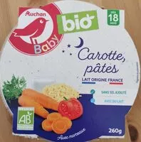 Mängden socker i Carotte, pâtes