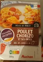 Mängden socker i Emincés de Poulet pâtes et chorizo