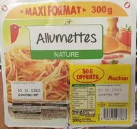 Mängden socker i Allumettes nature