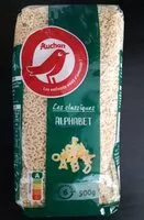 Mängden socker i Pâtes alimentaires de qualité supérieure : coquillettes, alphabet, macaroni, cheveux d'ange, torti, nouilles, coudes rayés, serpentini, penne rigate, fusilli, farfalle, festonati, mini farfalle, petit